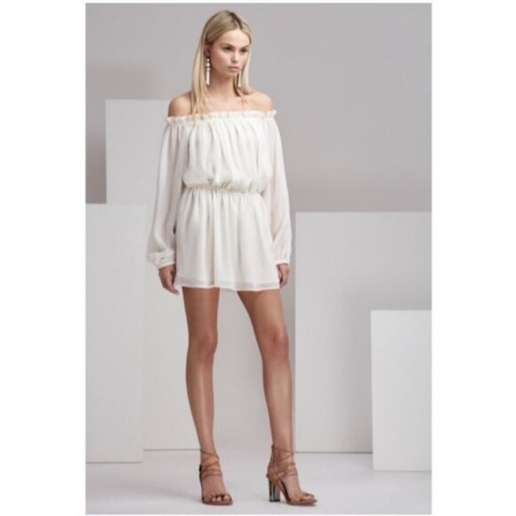 Finders Keepers Mateo Playsuit in Cloud White Size Small - Picture 8 of 8